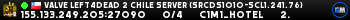 Valve Left4Dead 2 Chile Server (srcds1010-scl1.241.76)