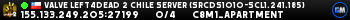Valve Left4Dead 2 Chile Server (srcds1010-scl1.241.185)