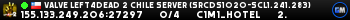 Valve Left4Dead 2 Chile Server (srcds1020-scl1.241.283)