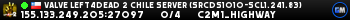 Valve Left4Dead 2 Chile Server (srcds1010-scl1.241.83)