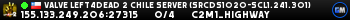 Valve Left4Dead 2 Chile Server (srcds1020-scl1.241.301)