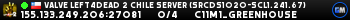 Valve Left4Dead 2 Chile Server (srcds1020-scl1.241.67)