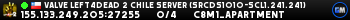 Valve Left4Dead 2 Chile Server (srcds1010-scl1.241.241)