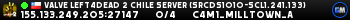 Valve Left4Dead 2 Chile Server (srcds1010-scl1.241.133)