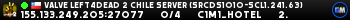 Valve Left4Dead 2 Chile Server (srcds1010-scl1.241.63)