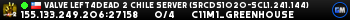 Valve Left4Dead 2 Chile Server (srcds1020-scl1.241.144)