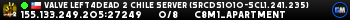 Valve Left4Dead 2 Chile Server (srcds1010-scl1.241.235)