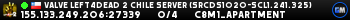 Valve Left4Dead 2 Chile Server (srcds1020-scl1.241.325)