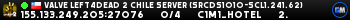 Valve Left4Dead 2 Chile Server (srcds1010-scl1.241.62)