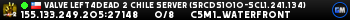 Valve Left4Dead 2 Chile Server (srcds1010-scl1.241.134)