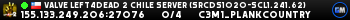 Valve Left4Dead 2 Chile Server (srcds1020-scl1.241.62)