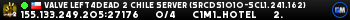Valve Left4Dead 2 Chile Server (srcds1010-scl1.241.162)