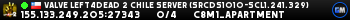 Valve Left4Dead 2 Chile Server (srcds1010-scl1.241.329)