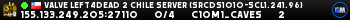 Valve Left4Dead 2 Chile Server (srcds1010-scl1.241.96)