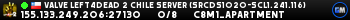 Valve Left4Dead 2 Chile Server (srcds1020-scl1.241.116)