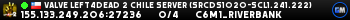 Valve Left4Dead 2 Chile Server (srcds1020-scl1.241.222)