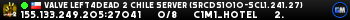 Valve Left4Dead 2 Chile Server (srcds1010-scl1.241.27)