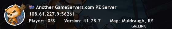 Another GameServers.com PZ Server