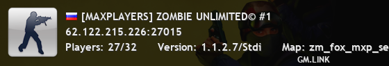 [MAXPLAYERS] ZOMBIE UNLIMITED© #1