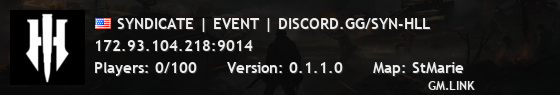 SYNDICATE | EVENT | DISCORD.GG/SYN-HLL