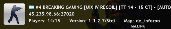 #4 BREAKING GAMING [MIX IV RECOIL] [TT 12 - 4 CT] - [AUTOMIX EN