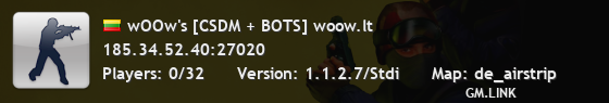 wOOw's [CSDM + BOTS] woow.lt