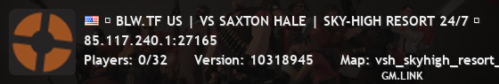 █ BLW.TF US | VS SAXTON HALE | SKY-HIGH RESORT 24/7 █