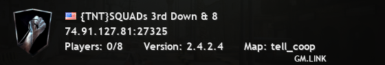 {TNT}SQUADs 3rd Down & 8