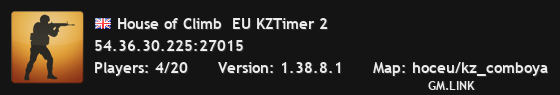 House of Climb  EU KZTimer 2
