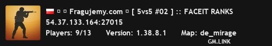 ▉ ★ Fragujemy.com ★ [ 5vs5 #02 ] :: FACEIT RANKS