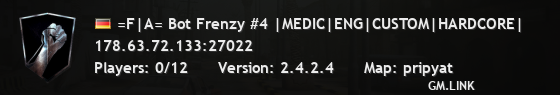 =F|A= Bot Frenzy #4 |MEDIC|ENG|CUSTOM|HARDCORE|