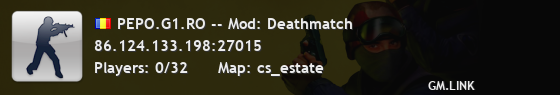 PEPO.G1.RO -- Mod: Deathmatch