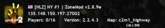 [HLZ] NY #1 | ZoneMod v2.8.9e