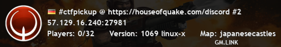 #ctfpickup @ https://houseofquake.com/discord #2