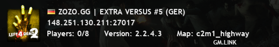 ZOZO.GG | EXTRA VERSUS #5 (GER)