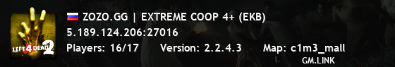 ZOZO.GG | EXTREME COOP 4+ (EKB)