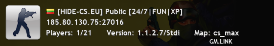 [HIDE-CS.EU] Public [24/7|FUN|XP]