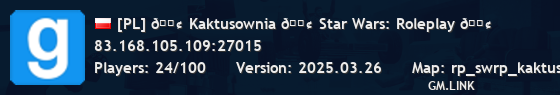[PL] 🟢 Kaktusownia 🟢 Star Wars: Roleplay 🟢