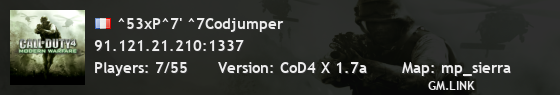 ^53xP^7' ^7Codjumper
