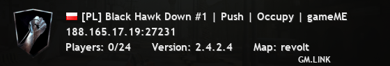 [PL] Black Hawk Down #1 | Push | Occupy | gameME