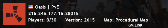 Oasis | PvE