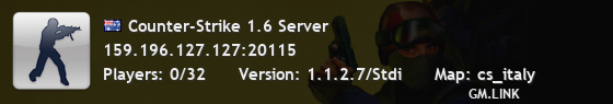 Counter-Strike 1.6 Server