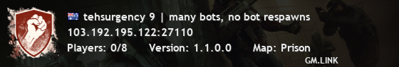 tehsurgency 9 | many bots, no bot respawns