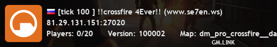 [tick 100 ] !!crossfire 4Ever!! (www.se7en.ws)