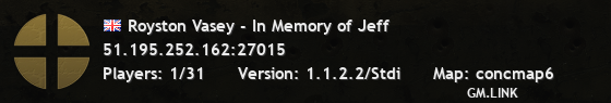 Royston Vasey - In Memory of Jeff