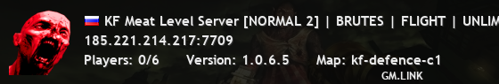 KF Meat Level Server [NORMAL 2] | BRUTES | FLIGHT | UNLIM AMMO
