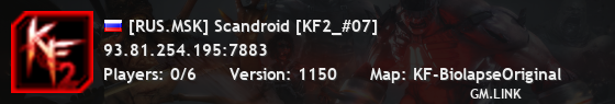 [RUS.MSK] Scandroid [KF2_#07]