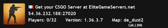 Get your CSGO Server at EliteGameServers.net