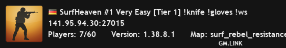 SurfHeaven #1 Very Easy [Tier 1] !knife !gloves !ws