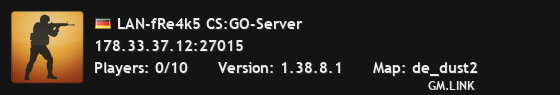 LAN-fRe4k5 CS:GO-Server